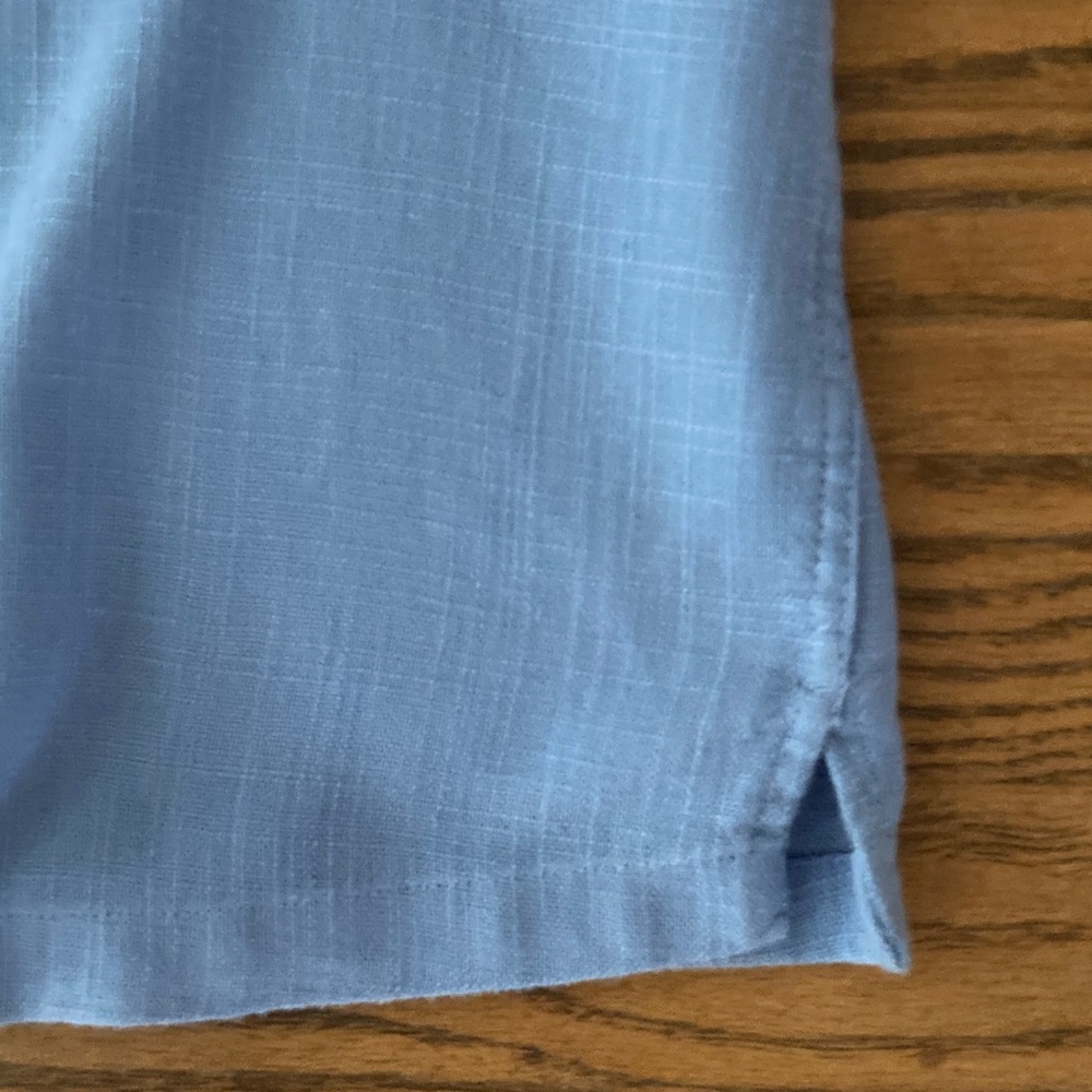 Zara Light Blue Casual Button Down Shirt - Picture 4 of 5